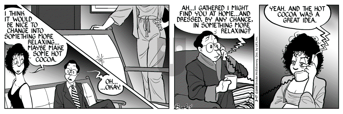 9 Chickweed Lane - Thursday March 17, 2005 Comic Strip