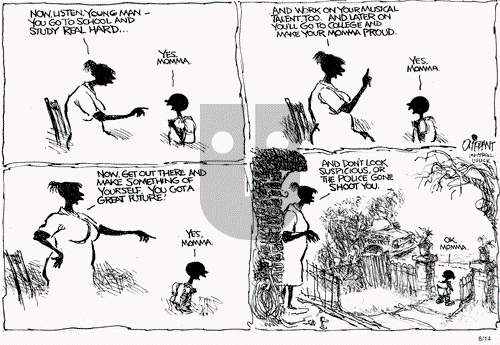 Pat Oliphant on Thursday August 14, 2014 Comic Strip