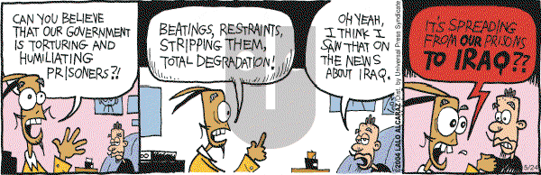 La Cucaracha on Monday May 24, 2004 Comic Strip