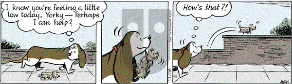 Fred Basset on Tuesday November 8, 2011 Comic Strip