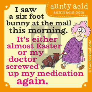 Aunty Acid on Friday October 28, 2016 Comic Strip