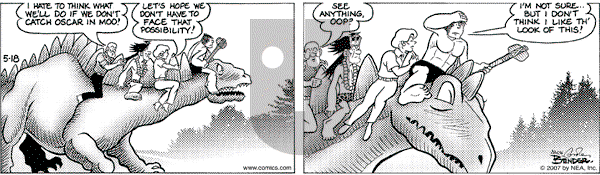 Alley Oop on Friday May 18, 2007 Comic Strip