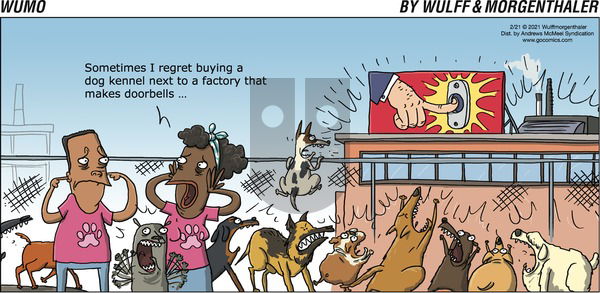 WuMo on Sunday February 21, 2021 Comic Strip