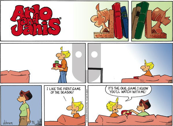 Arlo and Janis - Sunday September 4, 2016 Comic Strip