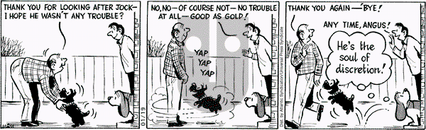 Fred Basset on Monday January 19, 2009 Comic Strip