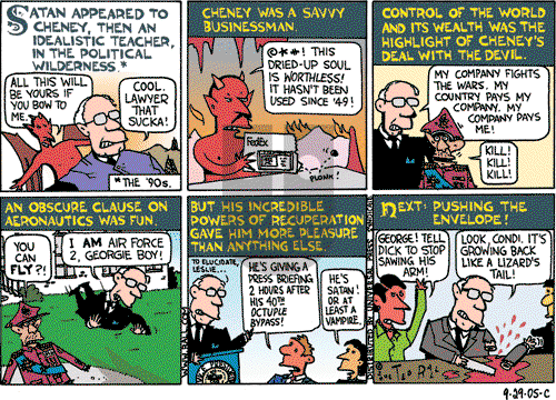 Ted Rall on Thursday October 6, 2005 Comic Strip