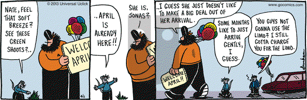 Overboard on Monday April 1, 2013 Comic Strip