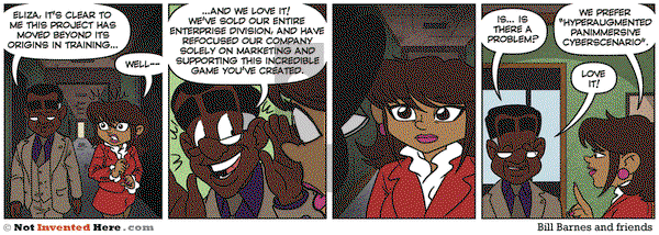 Not Invented Here on Wednesday October 6, 2021 Comic Strip