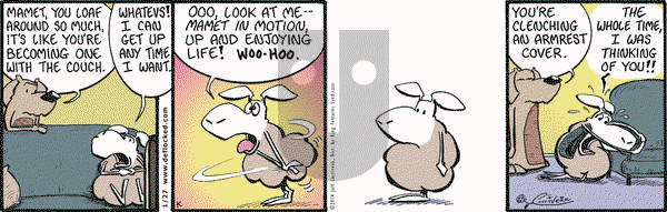 DeFlocked on Monday January 27, 2014 Comic Strip