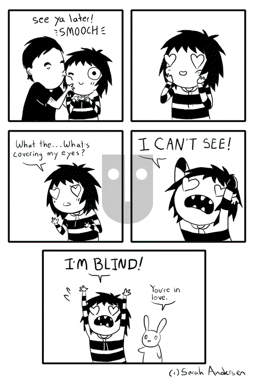 Sarah's Scribbles on Saturday February 14, 2015 Comic Strip