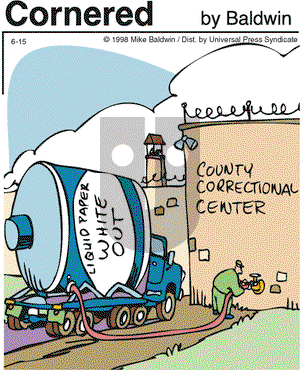 Cornered on Tuesday September 15, 1998 Comic Strip