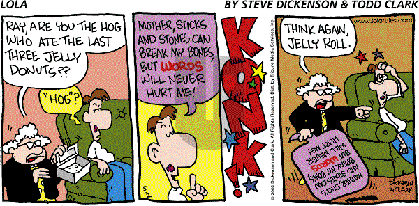 Lola on Sunday May 2, 2004 Comic Strip