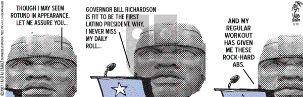 La Cucaracha on Friday August 10, 2007 Comic Strip