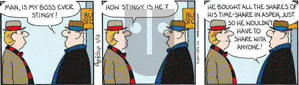 The Born Loser on Wednesday January 12, 2011 Comic Strip