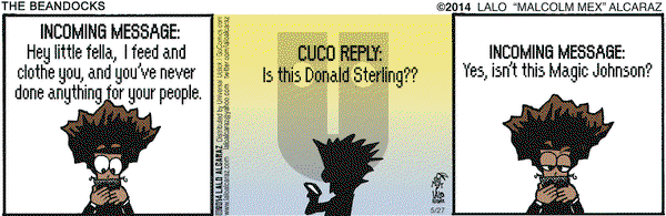 La Cucaracha on Tuesday May 27, 2014 Comic Strip