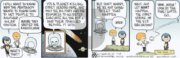 Non Sequitur on Saturday July 23, 2011 Comic Strip