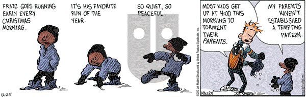 Frazz - Saturday December 25, 2010 Comic Strip
