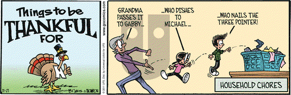 Grand Avenue on Monday November 21, 2011 Comic Strip