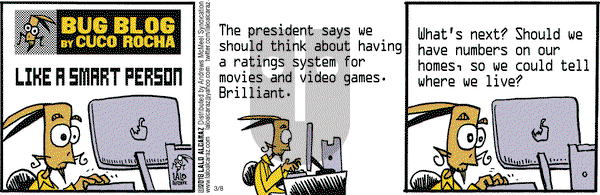 La Cucaracha on Thursday March 8, 2018 Comic Strip