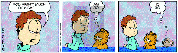 Garfield on Thursday November 27, 1997 Comic Strip