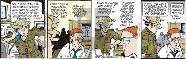 Doonesbury on Monday July 10, 2006 Comic Strip