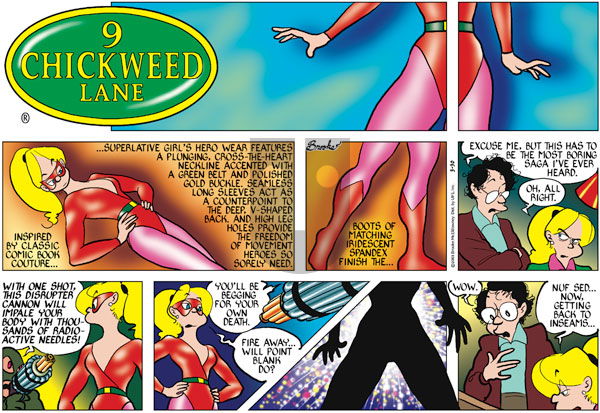 9 Chickweed Lane on Sunday March 30, 2003 Comic Strip