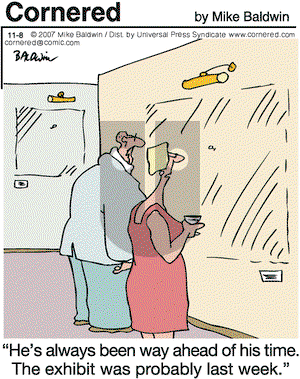 Cornered on Thursday November 8, 2007 Comic Strip