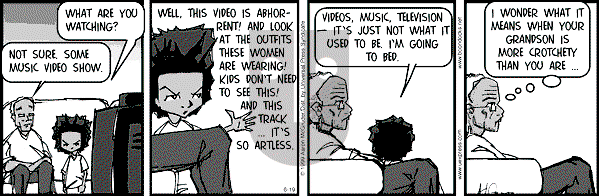 The Boondocks on Saturday January 20, 2007 Comic Strip