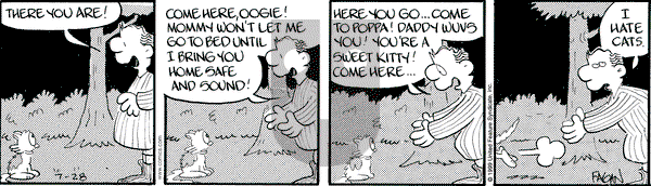 Drabble - Wednesday July 28, 1999 Comic Strip