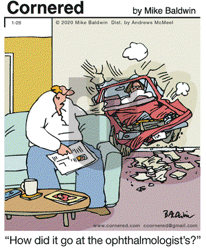 Cornered on Tuesday January 28, 2020 Comic Strip