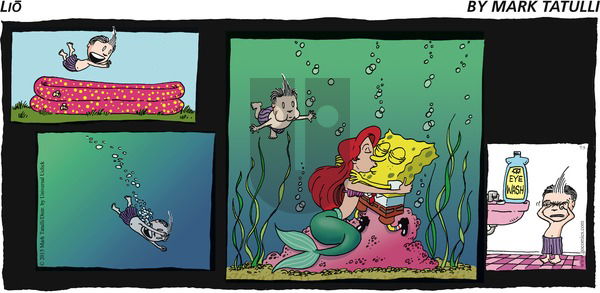 Lio on Sunday July 5, 2015 Comic Strip