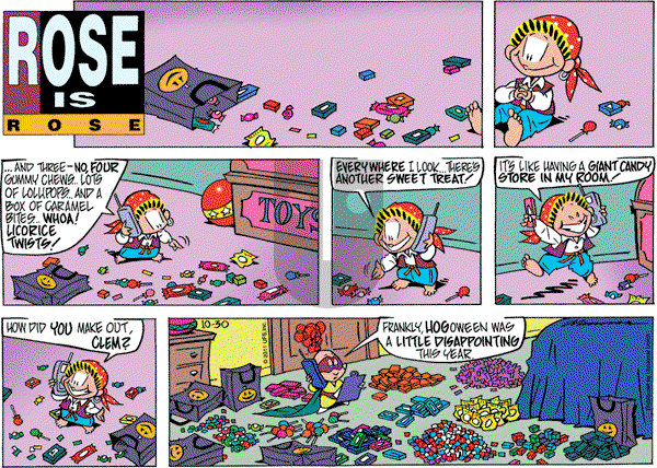 Rose is Rose on Sunday October 30, 2011 Comic Strip
