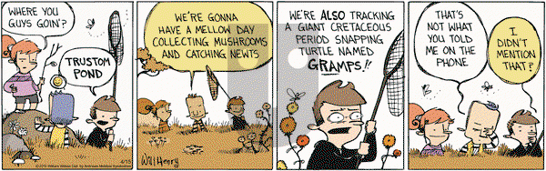 Wallace the Brave on Monday April 15, 2019 Comic Strip