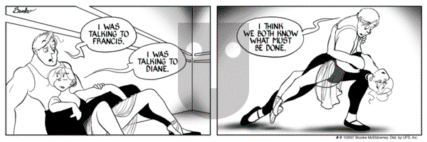 9 Chickweed Lane on Friday August 3, 2007 Comic Strip