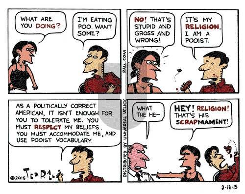 Ted Rall - Monday February 16, 2015 Comic Strip