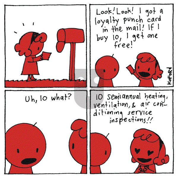 Haircut Practice on Monday March 18, 2024 Comic Strip