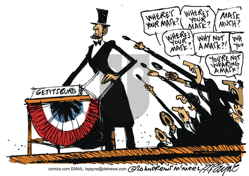 Henry Payne on Monday May 25, 2020 Comic Strip