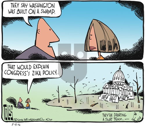 Tom Toles on Sunday May 15, 2016 Comic Strip