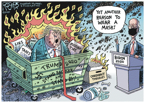 Rob Rogers on Thursday October 1, 2020 Comic Strip
