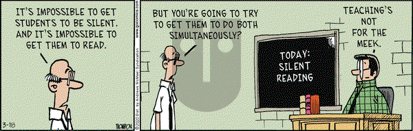 Grand Avenue on Wednesday March 18, 2020 Comic Strip