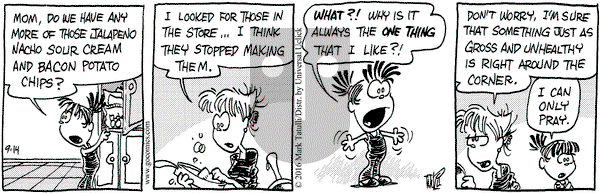 Heart of the City on Wednesday September 14, 2016 Comic Strip