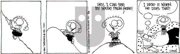 The Buckets on Wednesday September 4, 1996 Comic Strip