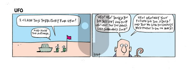 UFO - Saturday November 30, 2024 Comic Strip