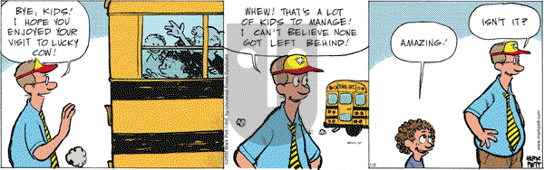 Lucky Cow on Monday January 2, 2006 Comic Strip