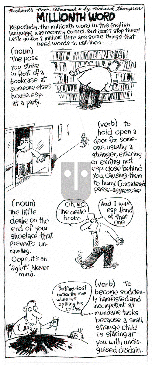 Richard's Poor Almanac on Tuesday February 10, 2015 Comic Strip