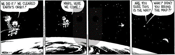 Calvin and Hobbes - Saturday September 15, 2018 Comic Strip