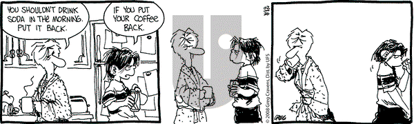 The Buckets on Wednesday February 20, 2008 Comic Strip