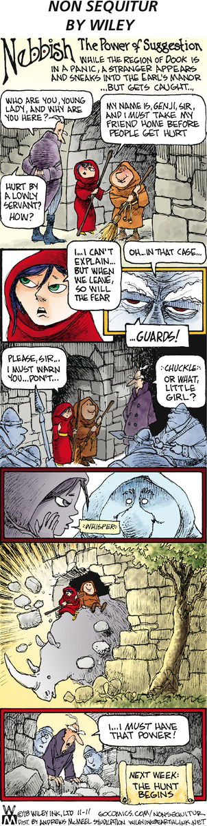 Non Sequitur on Sunday November 11, 2018 Comic Strip