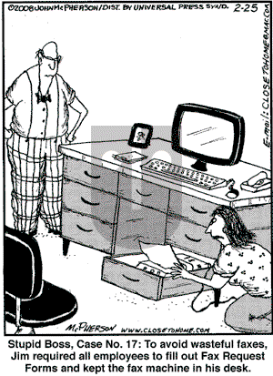 Close to Home - Monday February 25, 2008 Comic Strip