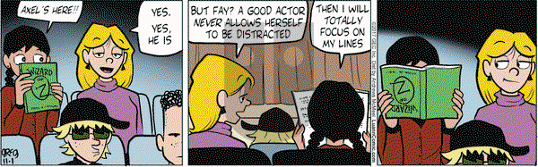 Luann on Wednesday November 1, 2017 Comic Strip